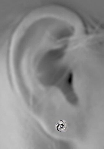 FIRETTI Ohrstecker, »Knoten« in Silber