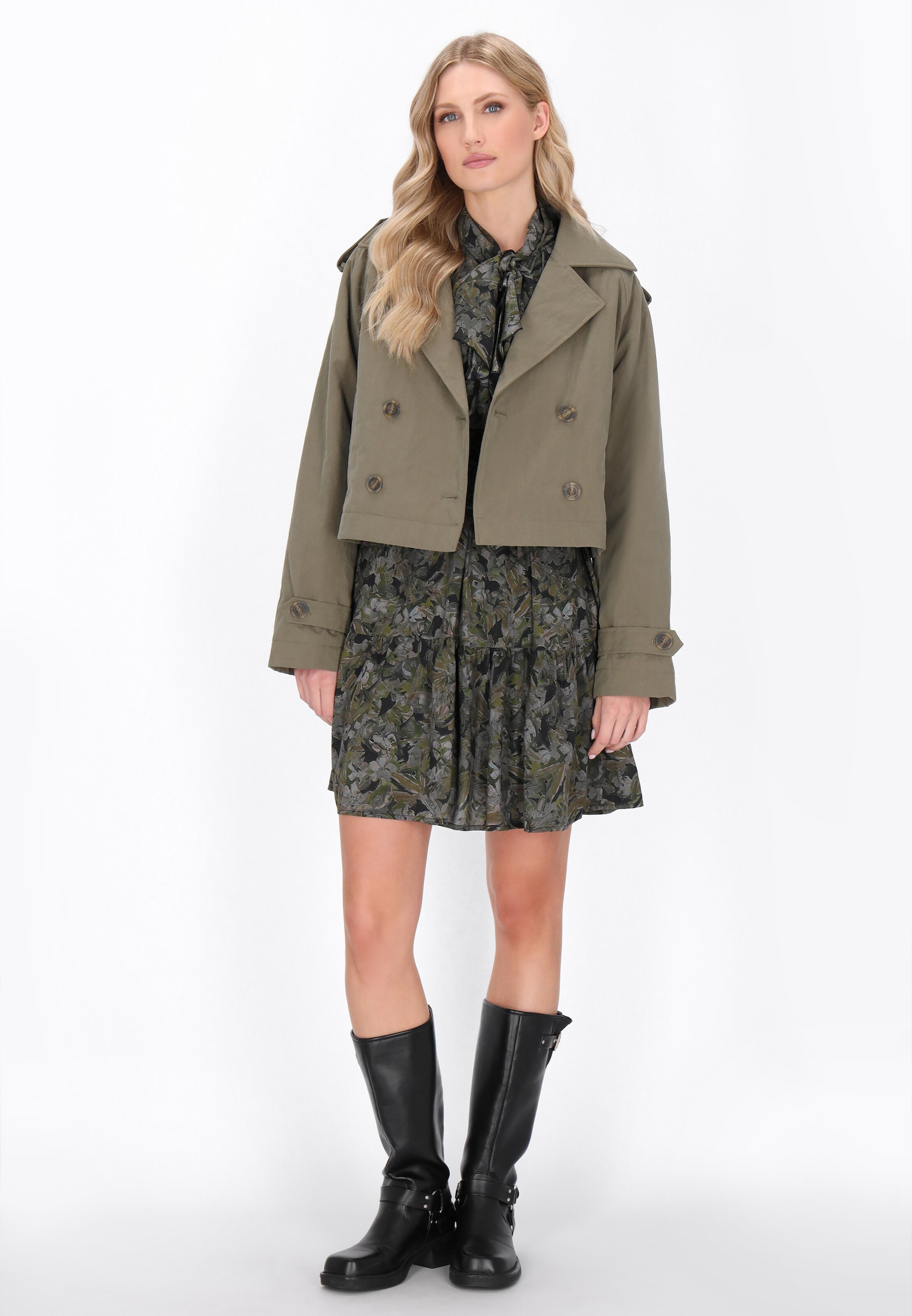 DreiMaster Vintage Between-Season Jacket in Green