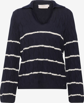 Cream - Pullover 'Pano' em azul: frente