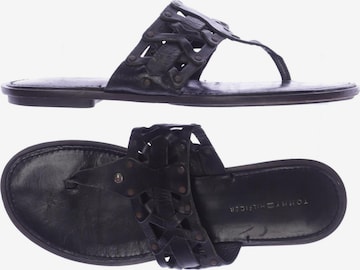 TOMMY HILFIGER Sandals & High-Heeled Sandals in 41 in Black: front