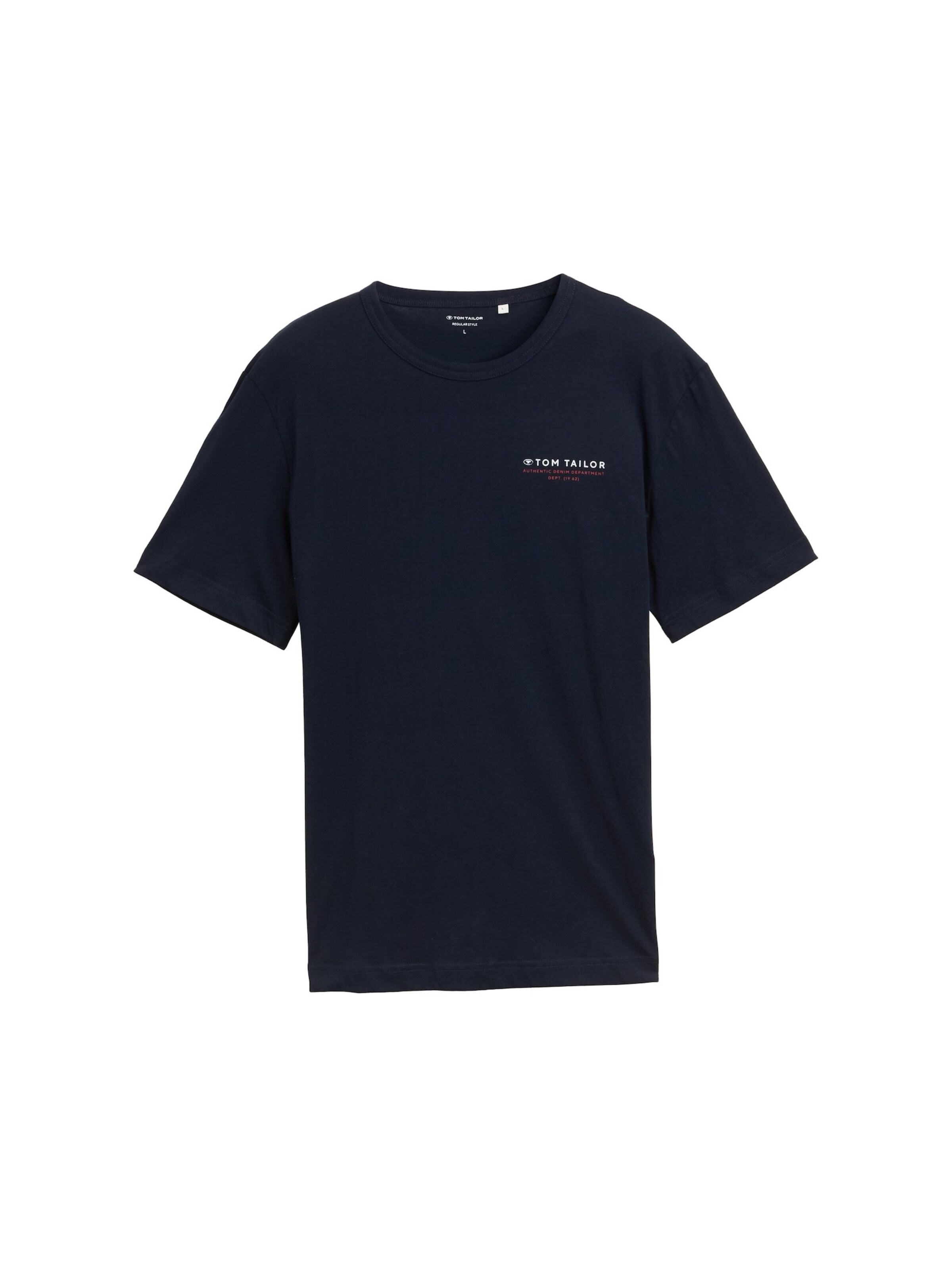 TOM TAILOR Shirt in Blue: front