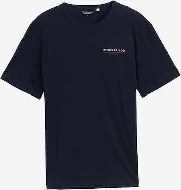 TOM TAILOR T-Shirt in Blau: Vorderseite