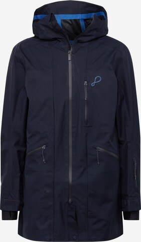 PYUA Outdoorjas in Blauw: voorkant