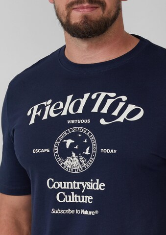 T-Shirt s.Oliver en bleu