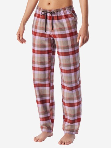 SCHIESSER Pyjamahose ' Mix Relax ' in Beige: Vorderseite