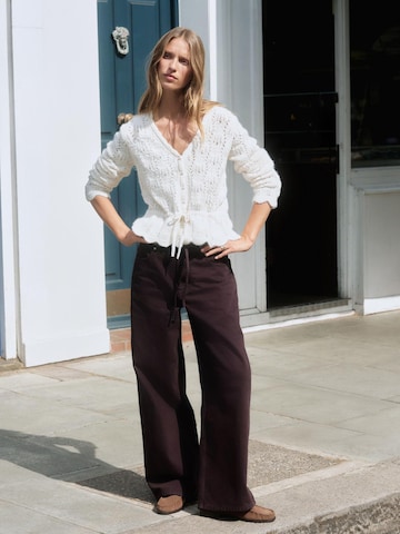 Wide leg Jeans di Next in rosso