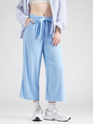 Wide leg Pantaloni con pieghe 'Ci44ra' di Hailys in blu: frontale