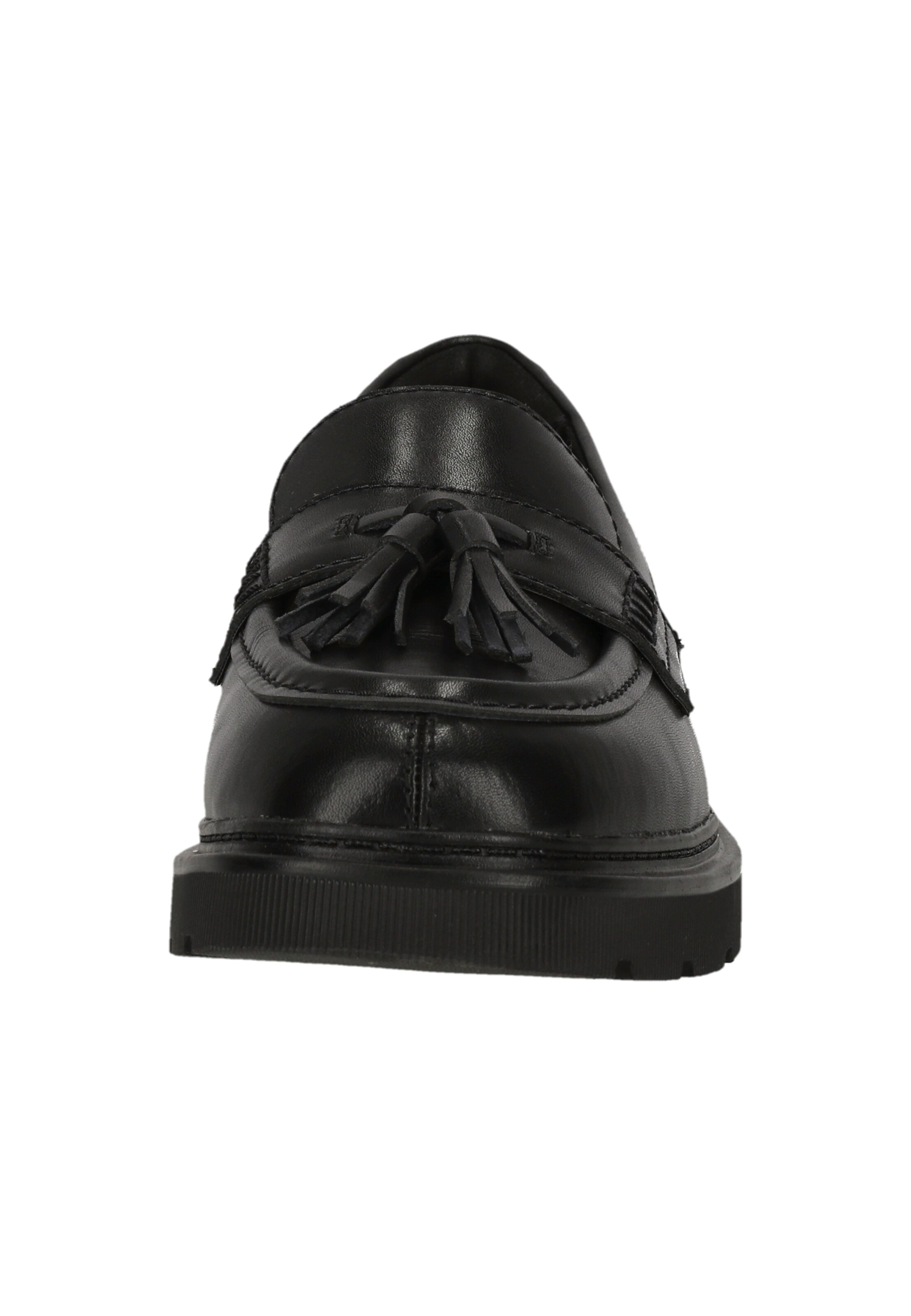 CLARKS Instappers 'Lauryl Tassel' in Zwart