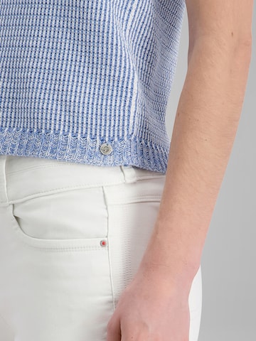 TIMEZONE Top 'Knitted' in Blue