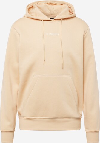 G-Star RAW Sweatshirt in Beige: predná strana