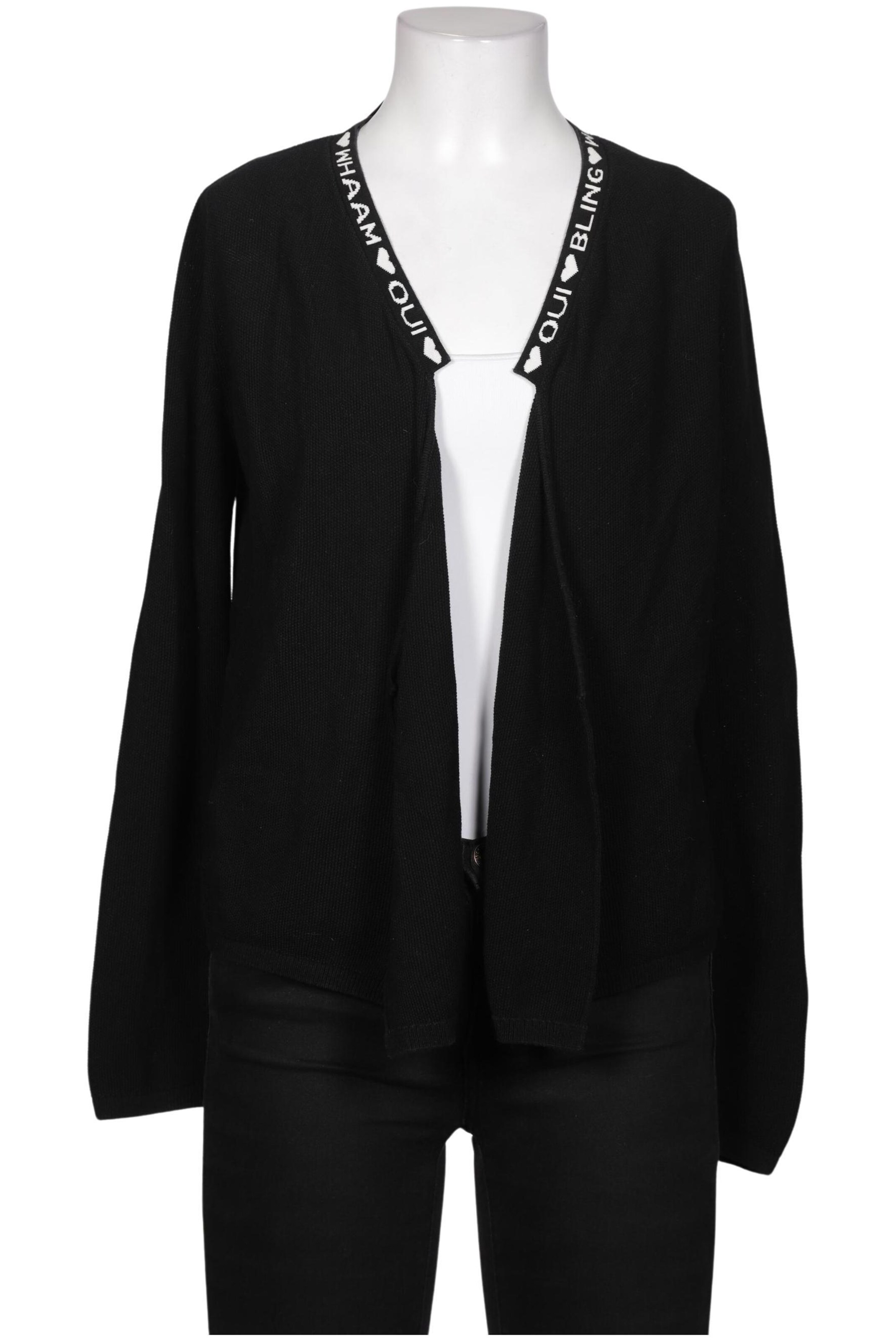 OUI Sweater & Cardigan in XS in Black: front