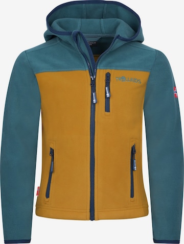TROLLKIDS Fleece Jacket in Orange: front