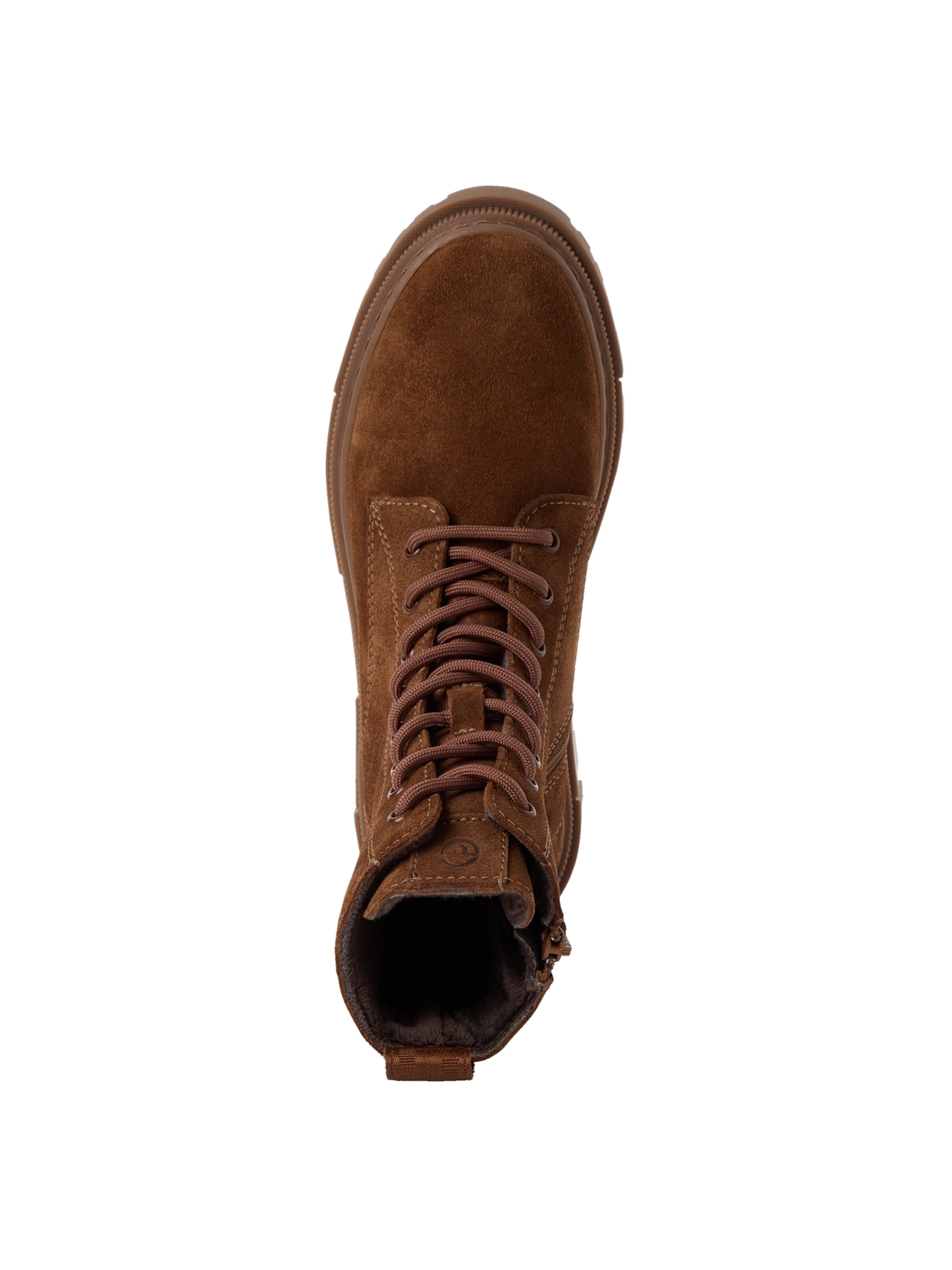 Bottines à lacets Tamaris en marron