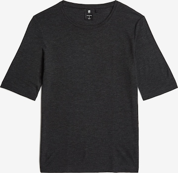 G-STAR Shirt in Zwart: voorkant