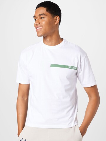 T-Shirt NU-IN en blanc : devant