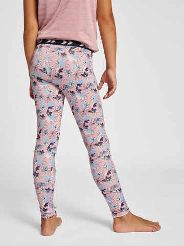 Hummel Skinny Leggings 'Mimmi' in Pink