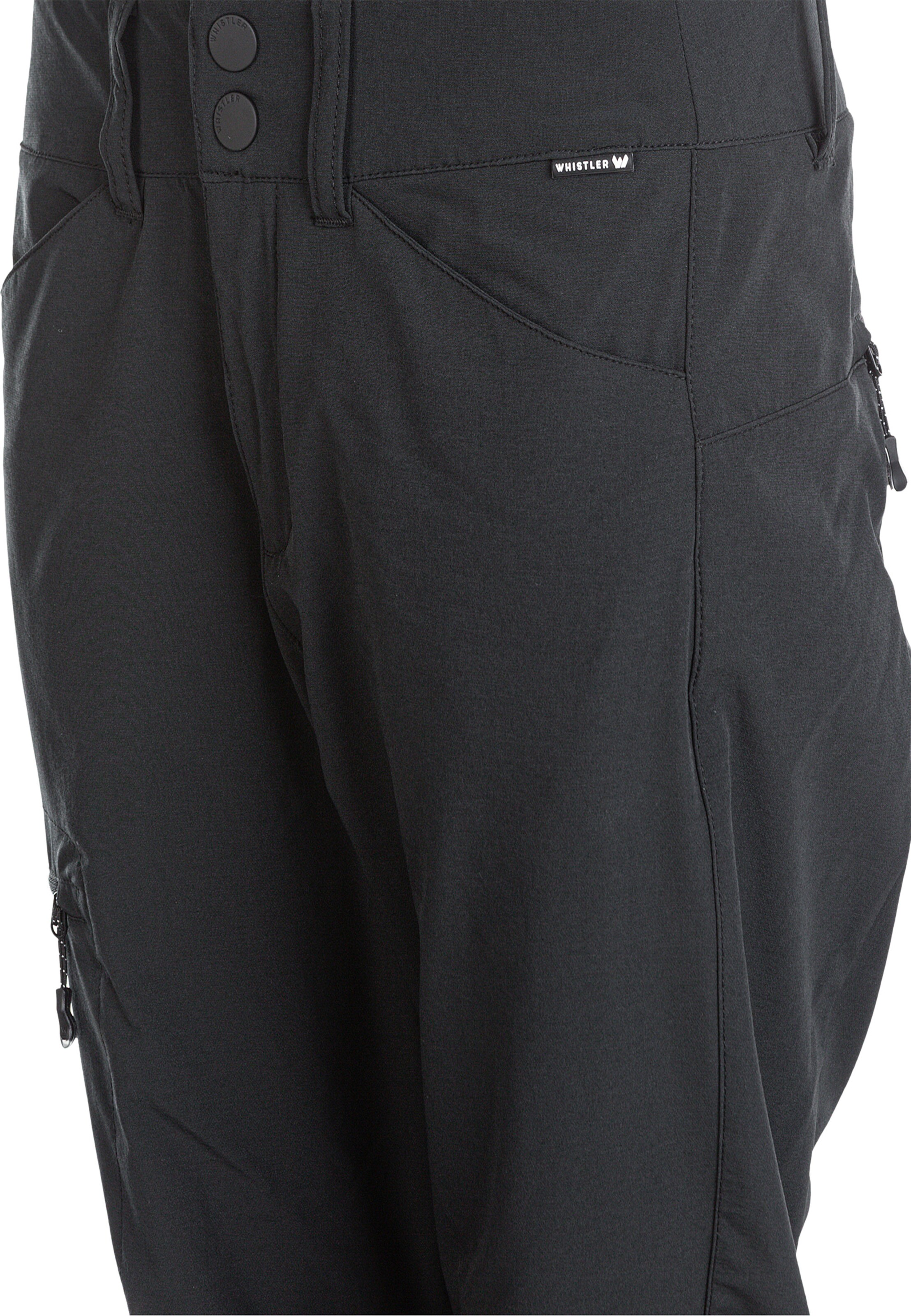 Whistler Regular Outdoor trousers in Black