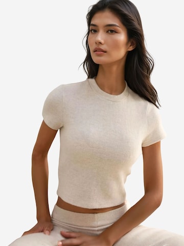 Maglietta di Hiccup in beige: frontale