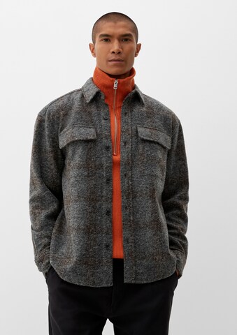 s.Oliver Regular fit Between-Season Jacket in Grey: front