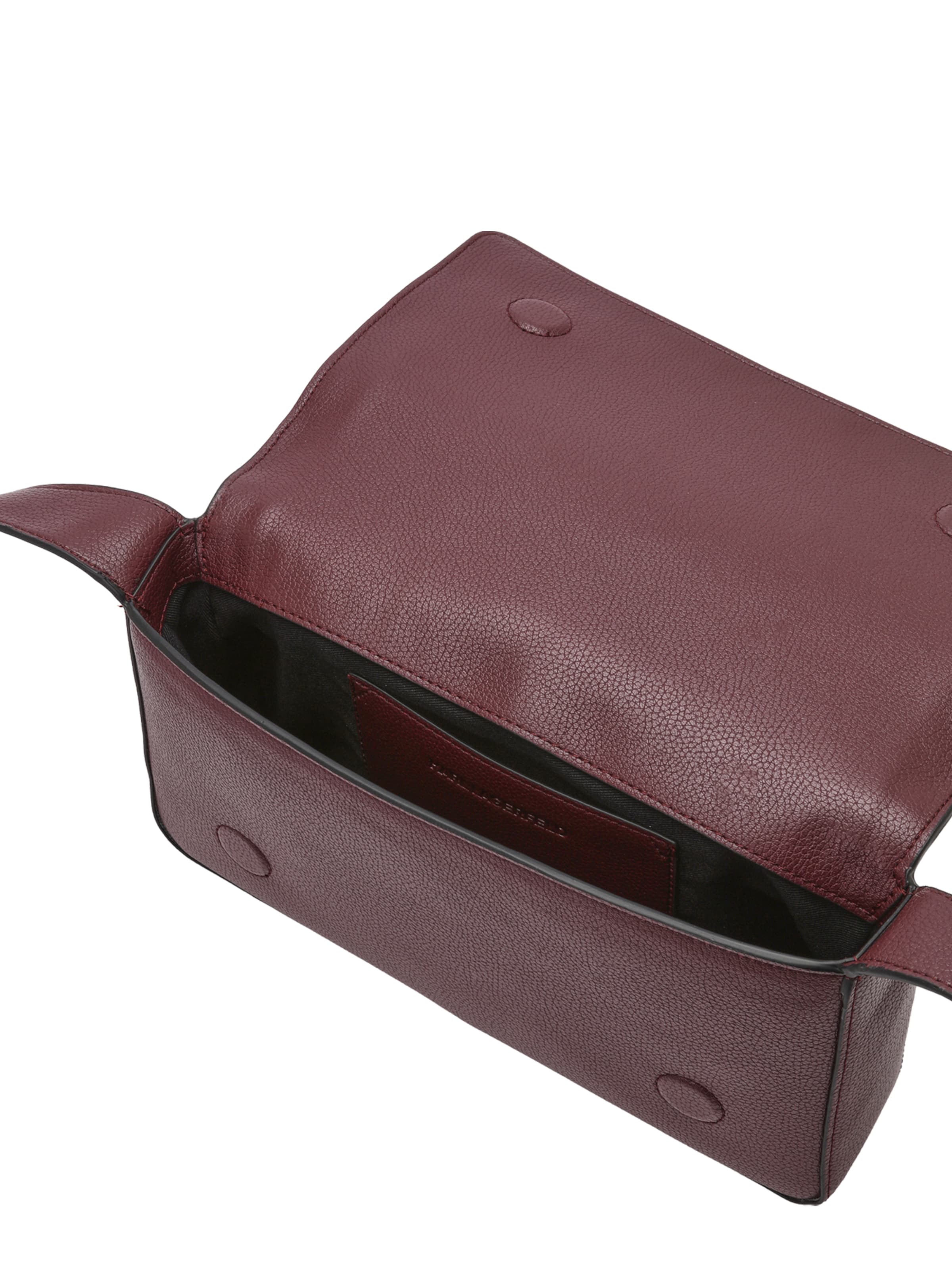 Karl Lagerfeld Чанта с презрамки 'ROCKY MARAIS' в червено