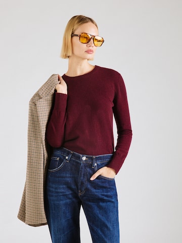 Pure Cashmere NYC Sweater 'Classic' in Red: front