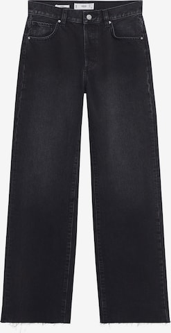 MANGO Wide leg Jeans 'Nora' in Black: front