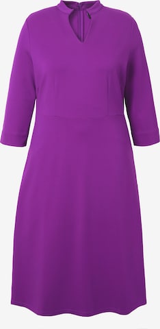 Ulla Popken Kleid in Lila: Vorderseite