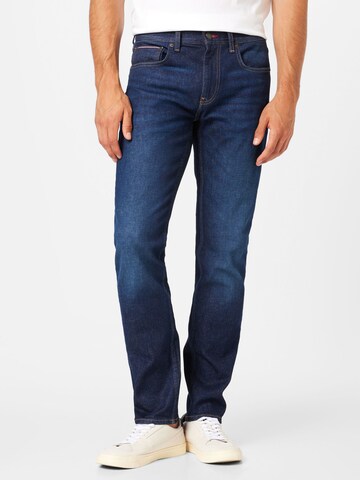 Regular Jean 'DENTON' TOMMY HILFIGER en bleu : devant