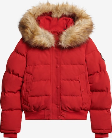 Superdry & Co Winter Jacket in Red: front