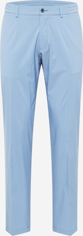 Regular Pantalon à plis s.Oliver en bleu : devant