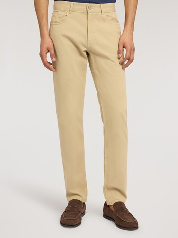 Trussardi Slimfit Broek in Beige: voorkant