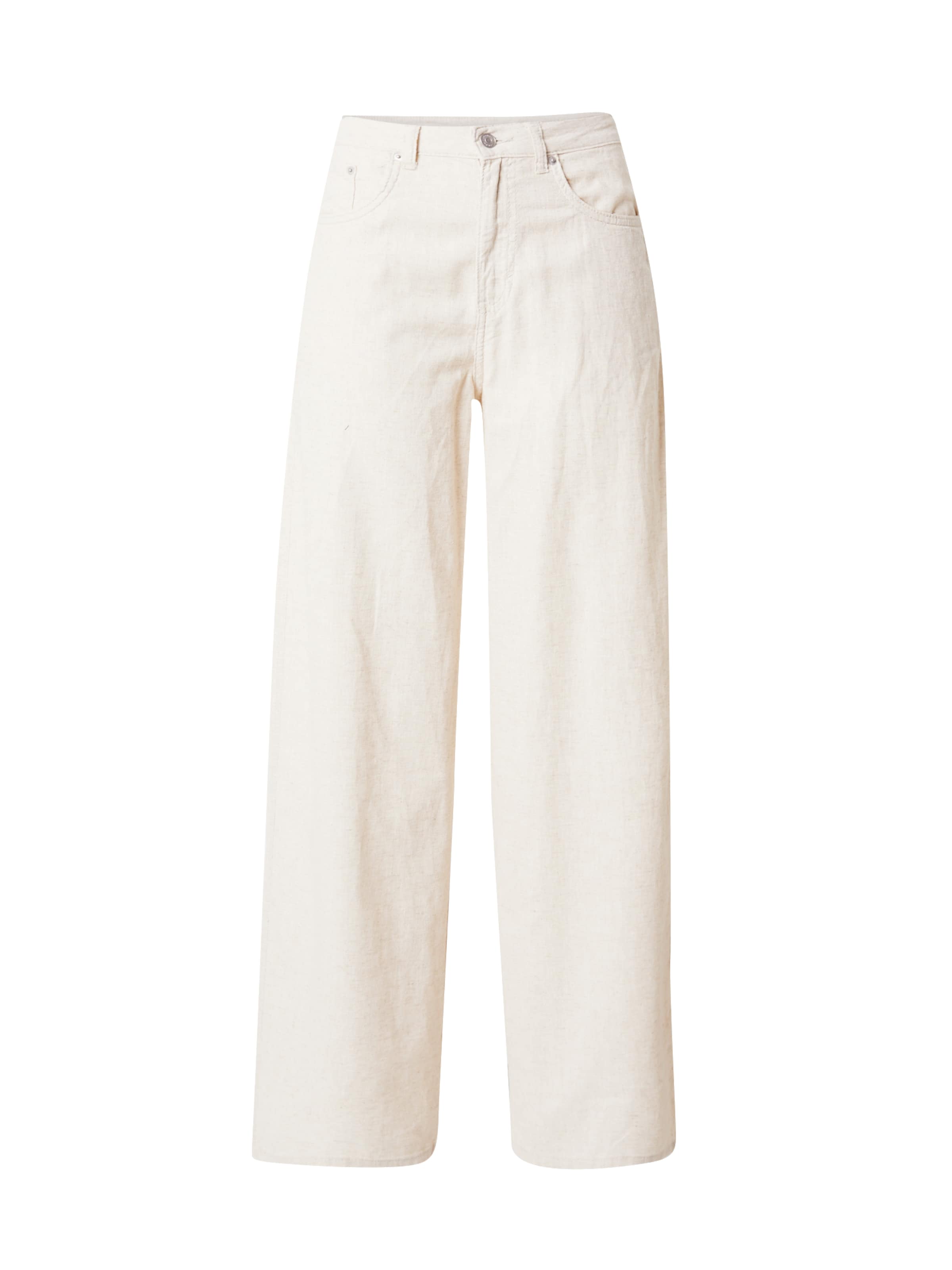 WEEKDAY Loose fit Pants &#x27;Astro&#x27; in Beige: front