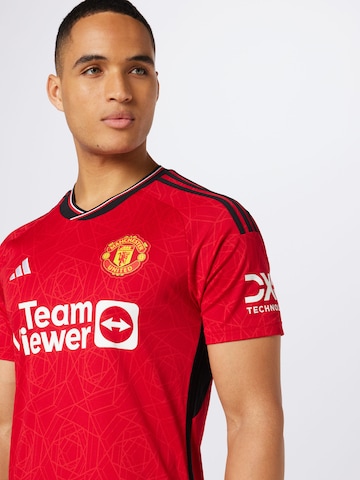 ADIDAS PERFORMANCE Jersey 'Manchester United 23/24' in Red