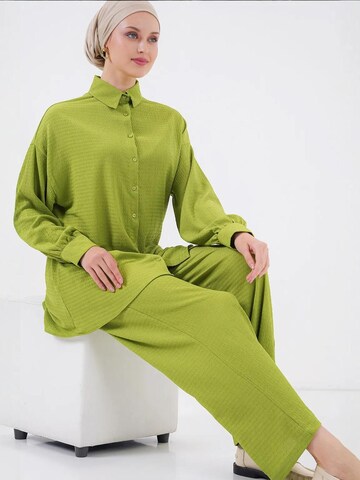 Bigdart - Calças de fato em verde