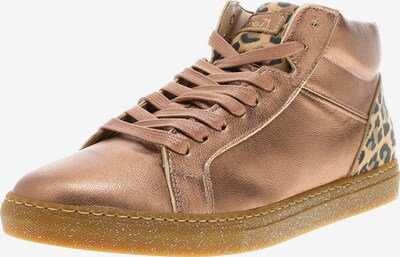 Camino71 Sneaker in hellbraun / gold / rosegold / schwarz, Produktansicht
