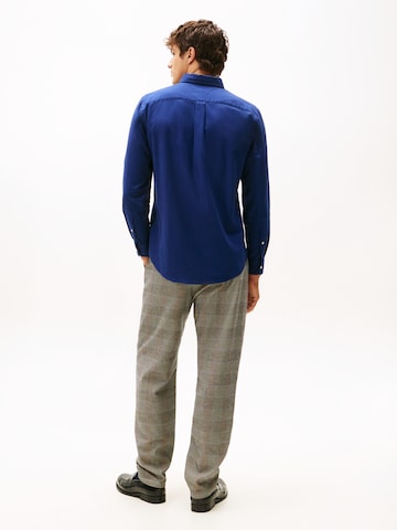 TOMMY HILFIGER Slim fit Πουκάμισο 'FLEX' σε μπλε