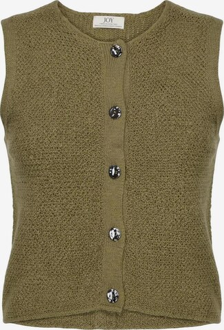 Gilet in maglia 'Jdymartha' di Jaqueline de Yong in verde: frontale