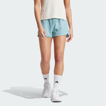 ADIDAS PERFORMANCE Loose fit Workout Pants 'Pacer' in Green: front