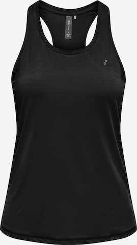 ONLY PLAY - Top deportivo 'ONPBREE' en negro: frente