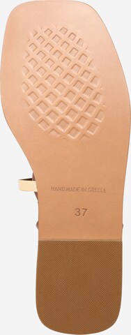 Marietta's Fantasy T-bar sandals 'MELANTHI' in Bronze