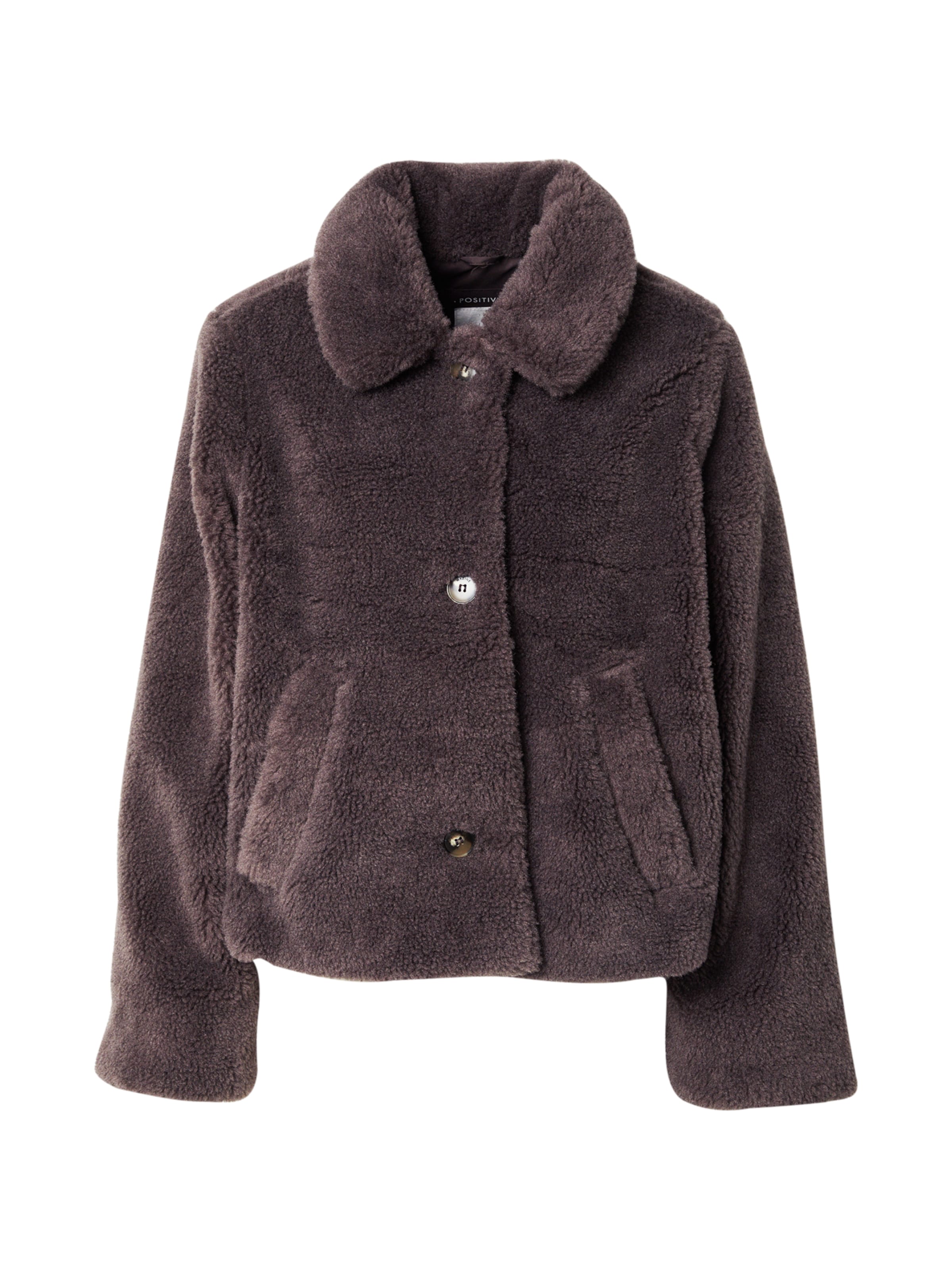 mazine Přechodná bunda – hnědá: přední strana