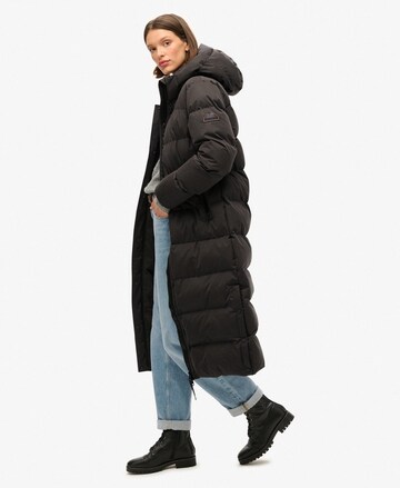 Manteau d’hiver Superdry en noir