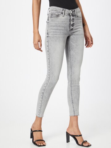 River Island Skinny Jeans 'MOLLY' in Grijs: voorkant