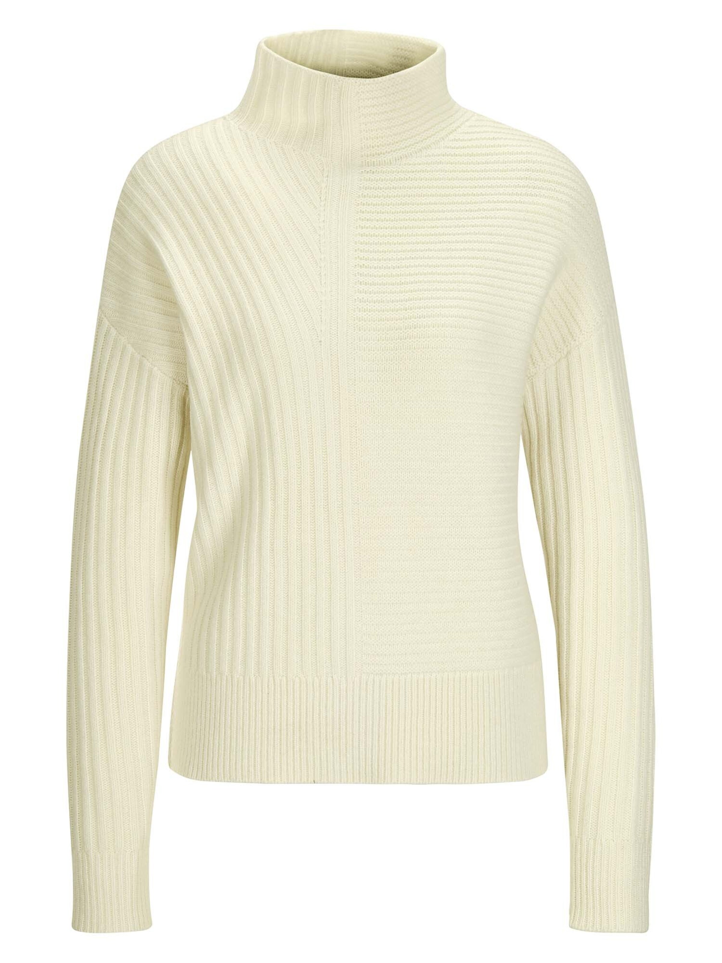 MADELEINE Trui in Wit: voorkant