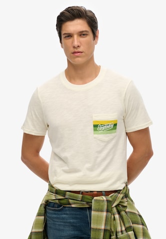 Superdry Bluser & t-shirts 'CALI' i hvid: forside
