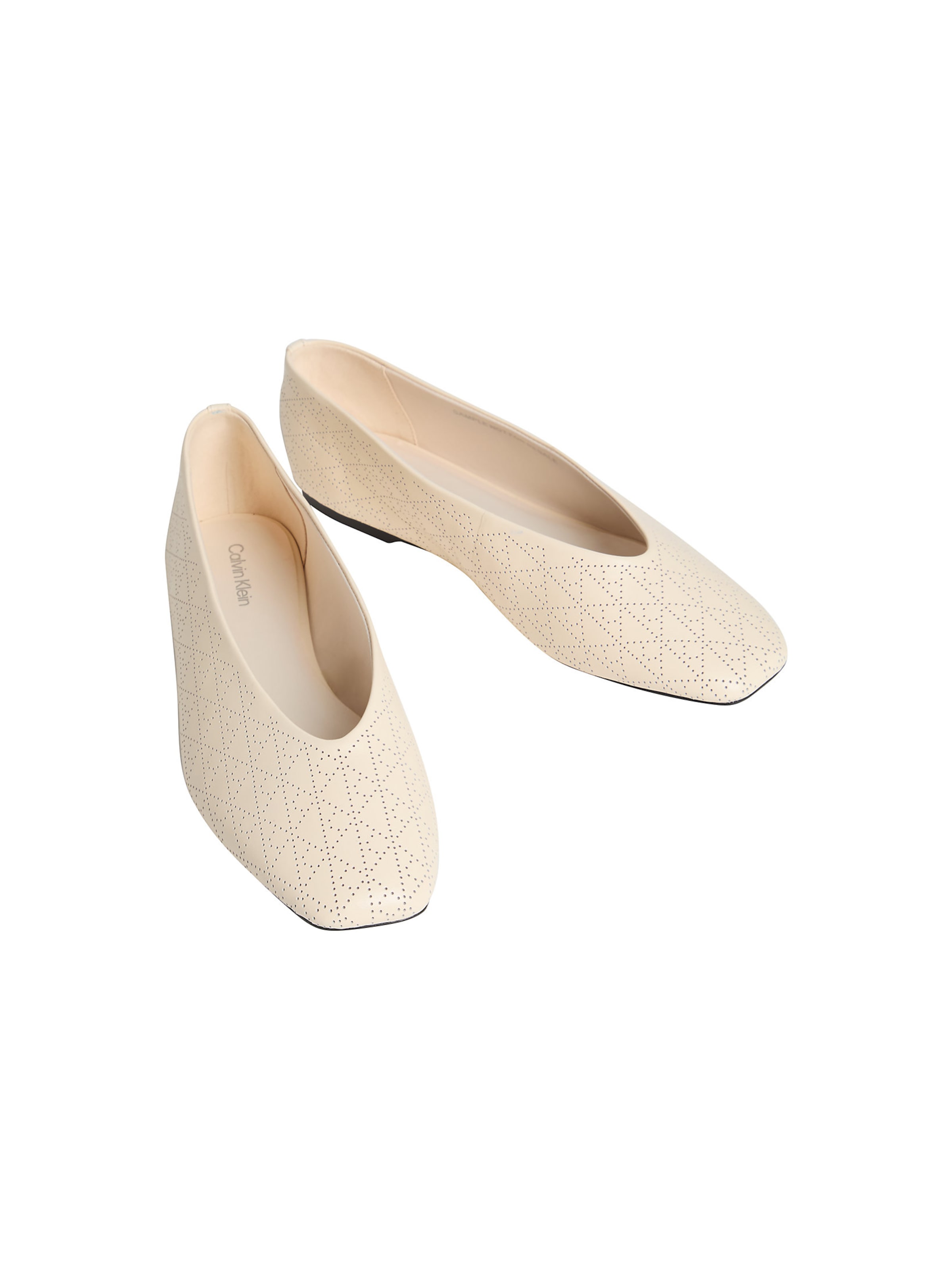 Calvin Klein Ballerina 'Liliana' in Beige