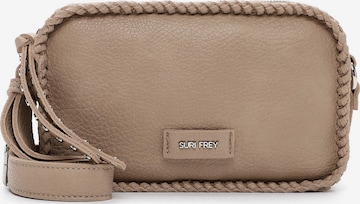Borsa a tracolla di Suri Frey in beige: frontale