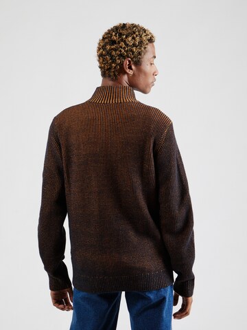 INDICODE JEANS Strickjacke 'Oklavin' in Blau