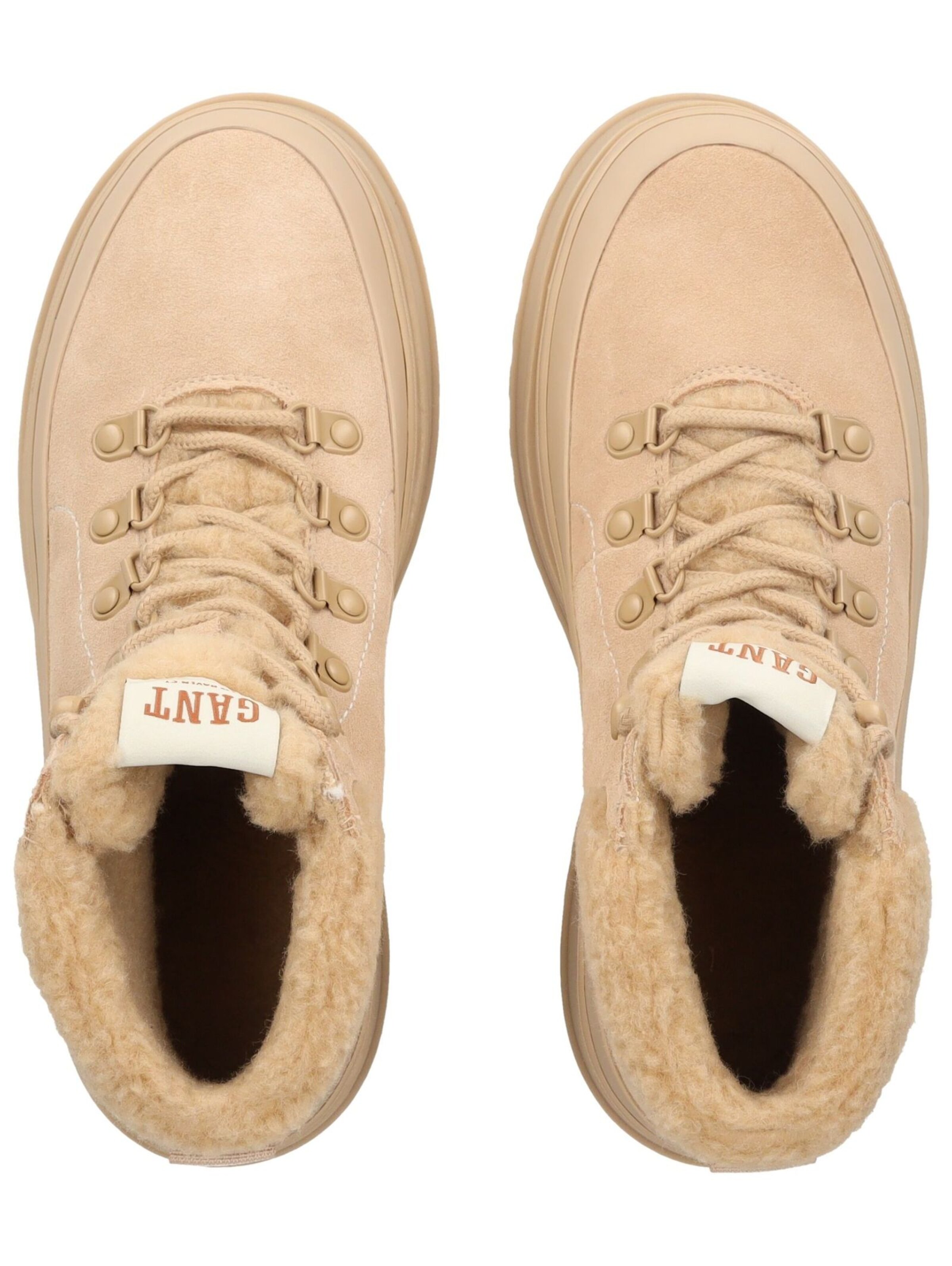 Bottines à lacets GANT en beige