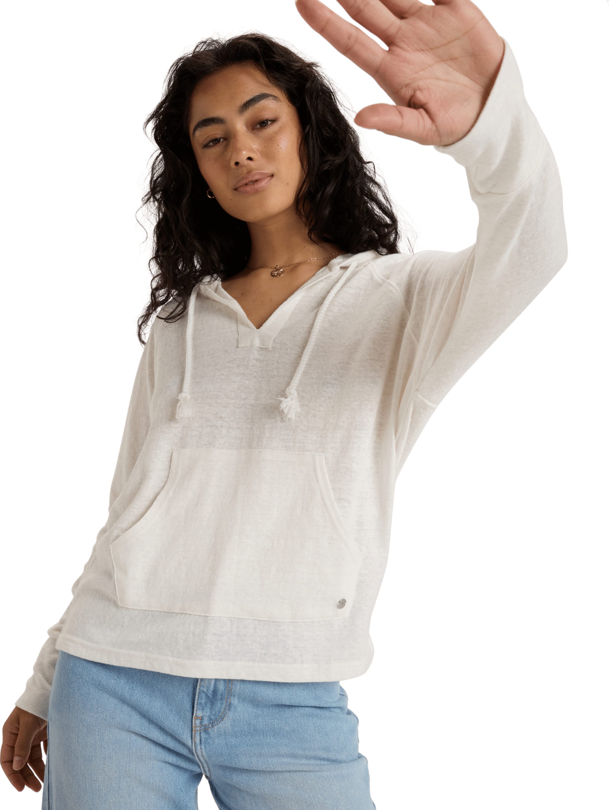 Sweat-shirt 'Destination Surf' ROXY en blanc